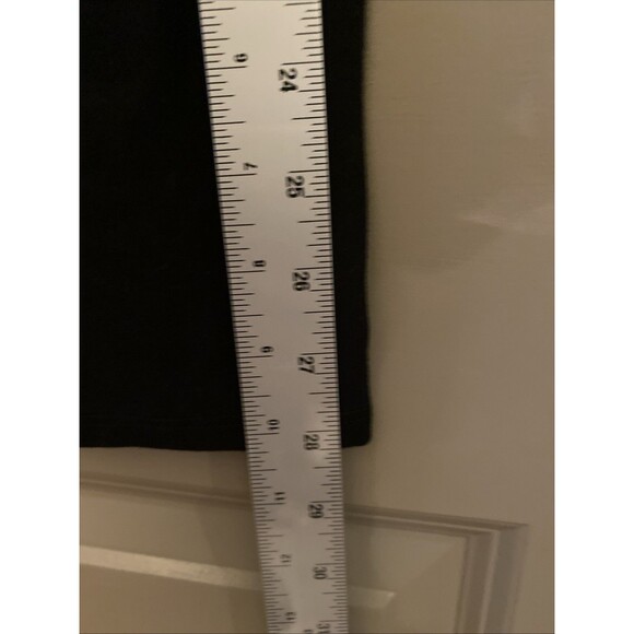 Black Capri No Boundaries Cotton Leggings Juniors Large Stretchy Waste - Picture 5 of 6